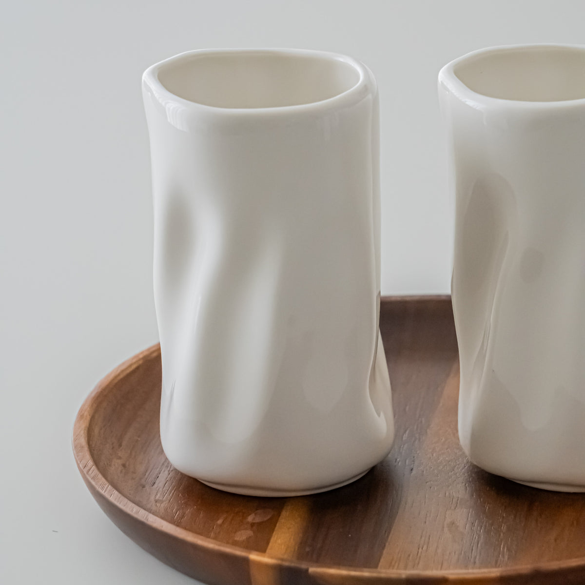 LOT DE 2 MUG LONG WAVE BLANC | 350ML