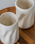 LOT DE 2 MUG LONG WAVE CREME | 350ML