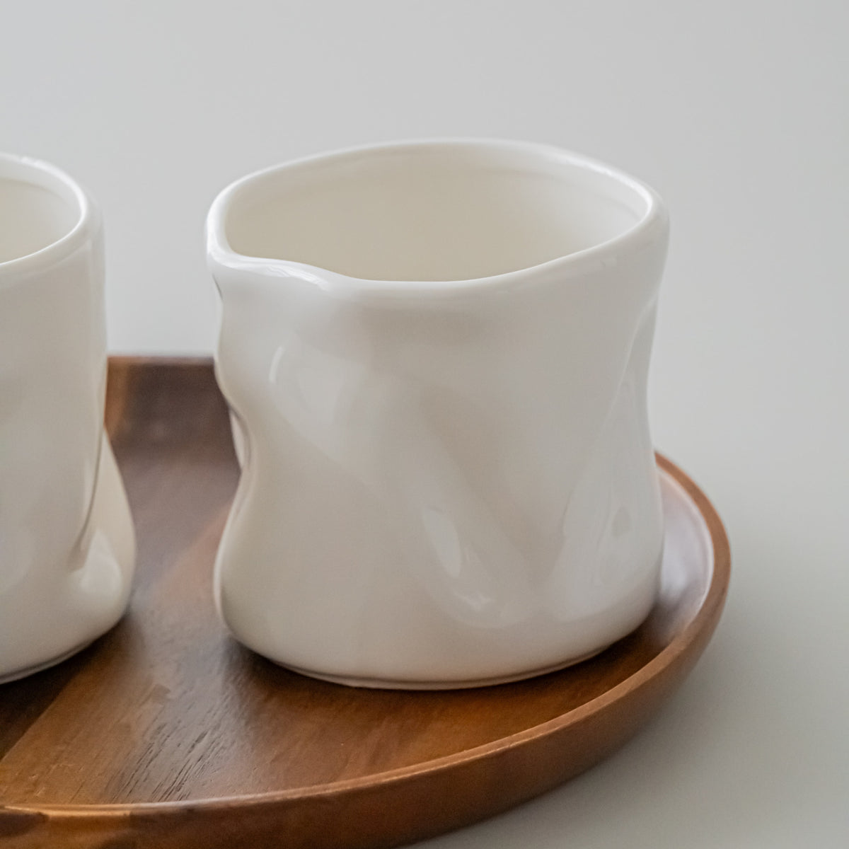 LOT DE 2 MUG WAVE BLANC | 350ML