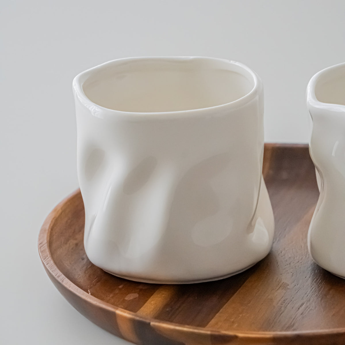 LOT DE 2 MUG WAVE BLANC | 350ML