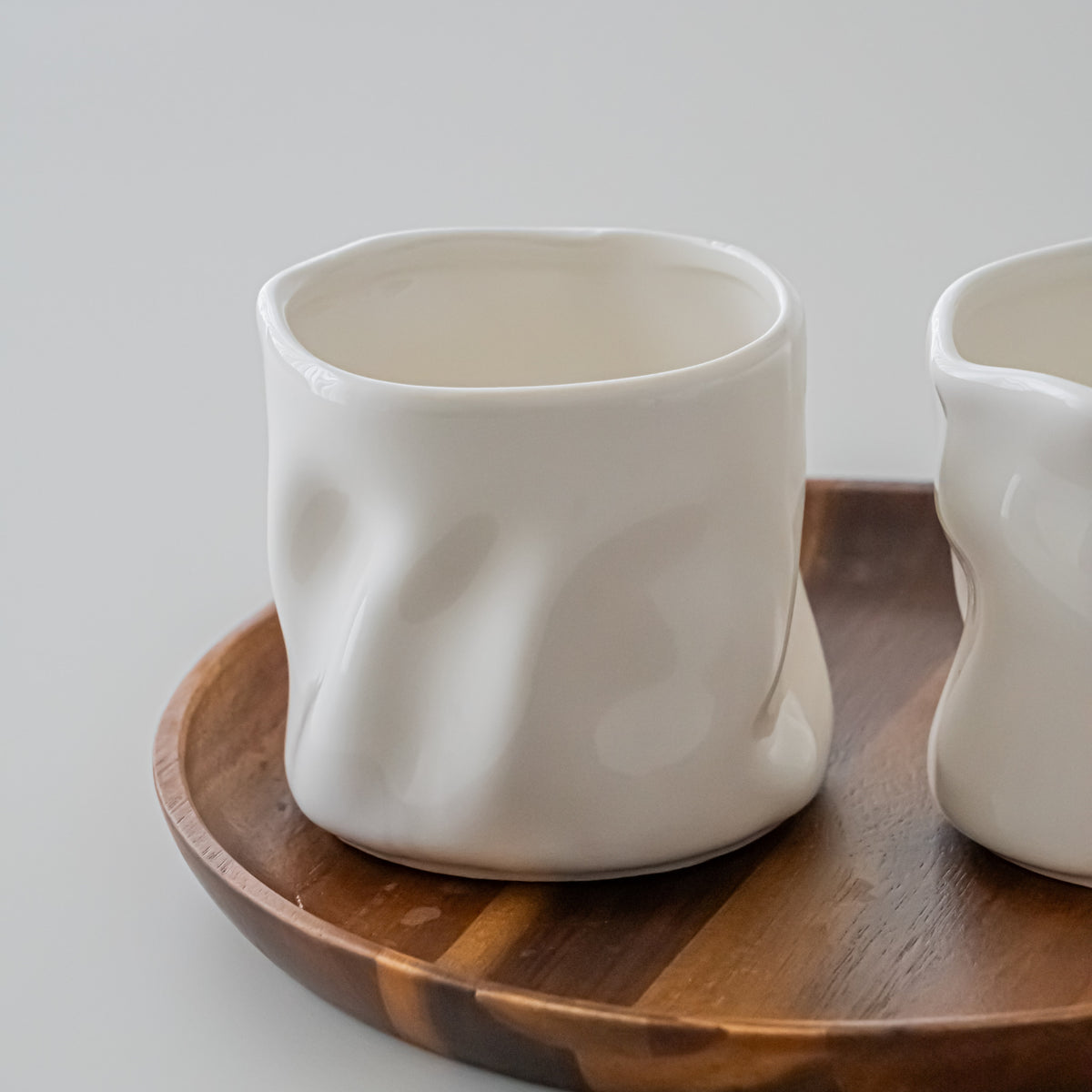 LOT DE 2 MUG WAVE BLANC | 350ML
