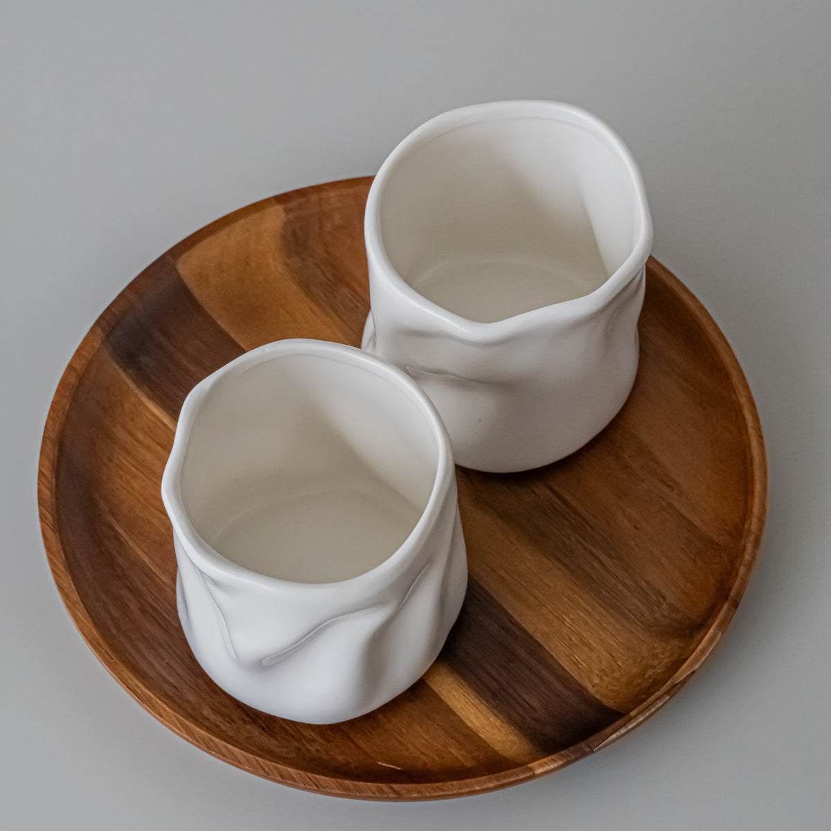 LOT DE 2 MUG WAVE BLANC | 350ML