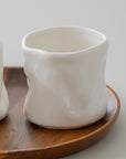 LOT DE 2 MUG WAVE BLANC | 350ML