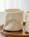 LOT DE 2 MUG WAVE CREME | 350ML