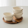 COUPELLES APERITIFS PEARLS CREME | 11.6CM | 6 PIECES