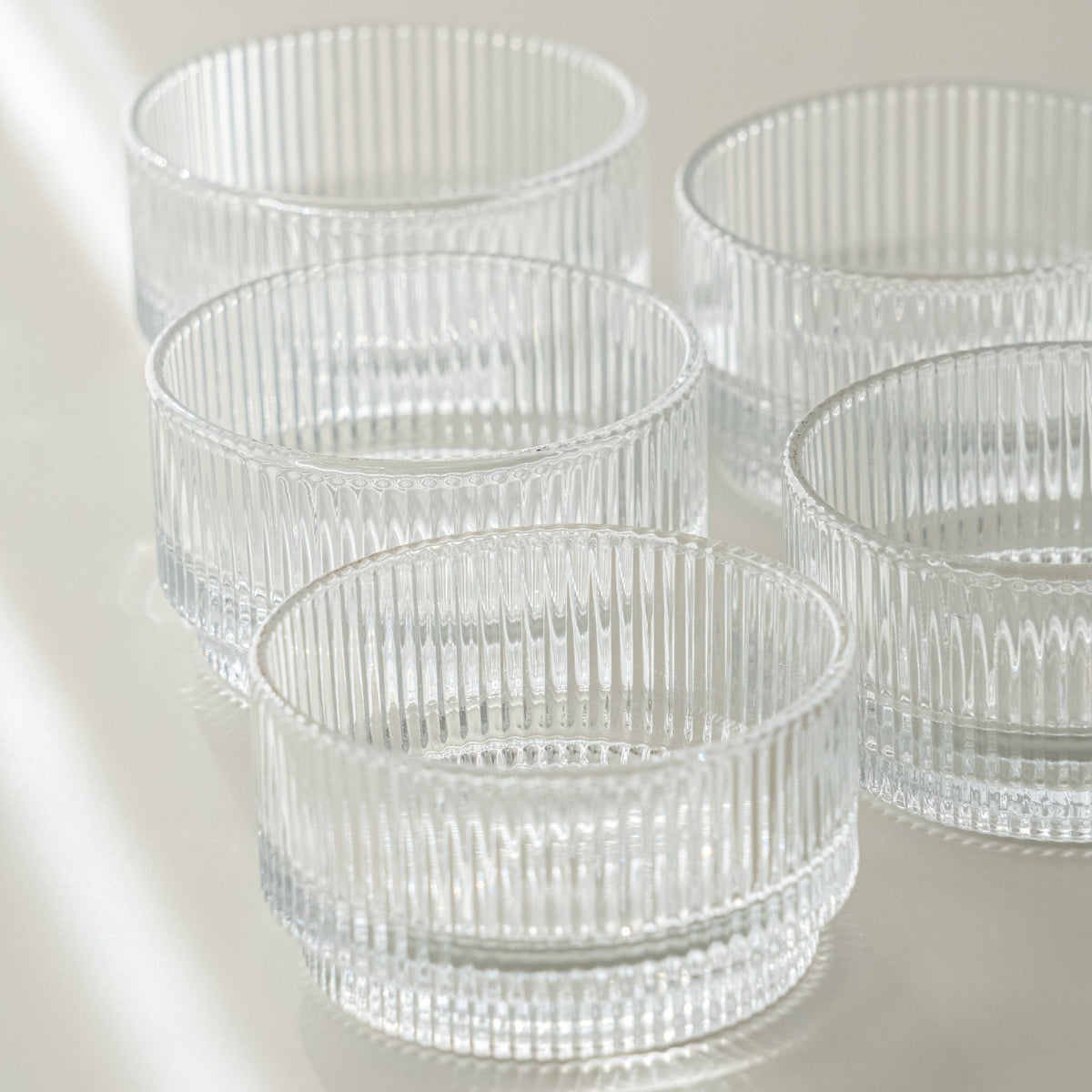 LOT DE 6 COUPELLES/SNACK BOWL RIPPLE | 200ML