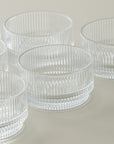 LOT DE 6 COUPELLES/SNACK BOWL RIPPLE | 200ML