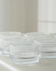 LOT DE 6 COUPELLES/SNACK BOWL RIPPLE | 200ML