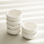 LOT DE 6 SNACK BOWL DIVA BLANC | 9CM