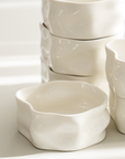 LOT DE 6 COUPELLES/SNACK BOWL NORDIC BLANCHE 12CM | 310ML