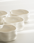 LOT DE 6 COUPELLES/SNACK BOWL NORDIC BLANCHE 12CM | 310ML