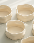 LOT DE 6 COUPELLES/SNACK BOWL NORDIC CREME 12CM | 310ML