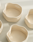 LOT DE 6 COUPELLES/SNACK BOWL NORDIC CREME 12CM | 310ML