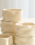 LOT DE 6 COUPELLES/SNACK BOWL NORDIC CREME 8CM | 110ML