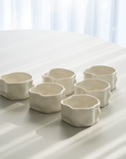LOT DE 6 COUPELLES/SNACK BOWL NORDIC BLANCHE 9.5CM | 210ML