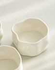LOT DE 6 COUPELLES/SNACK BOWL NORDIC BLANCHE 9.5CM | 210ML