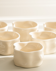 LOT DE 6 COUPELLES/SNACK BOWL NORDIC CREME 9.5CM | 210ML