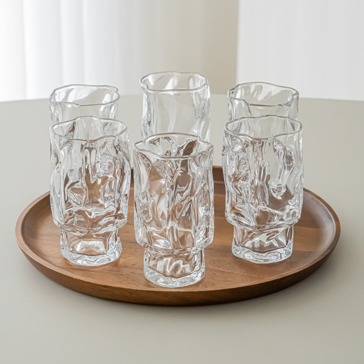LOT DE 6 VERRES A BOISSON SAKURA | 280ML
