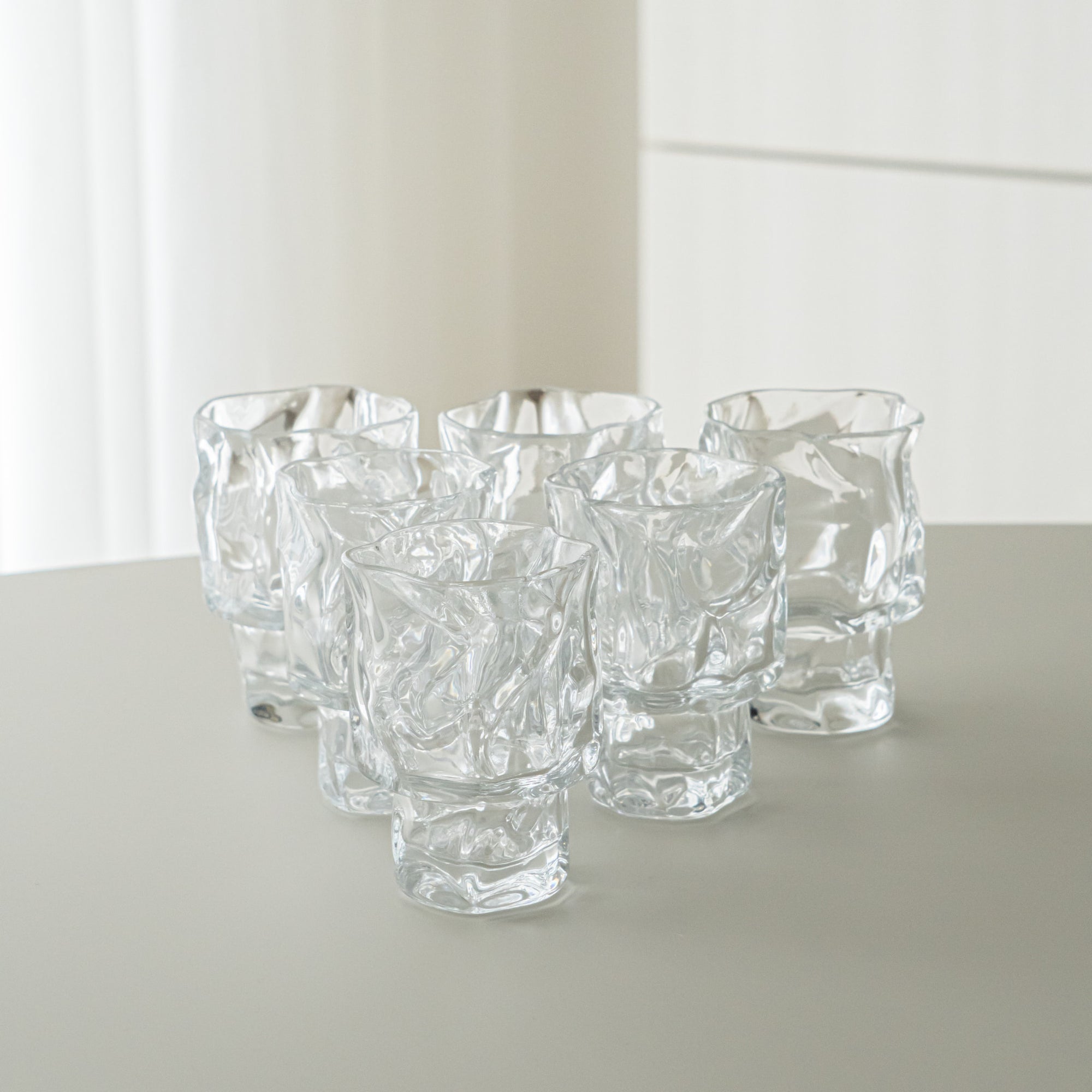 LOT DE 6 VERRES A BOISSON SAKURA | 200ML