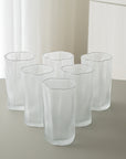 LOT DE 6 VERRES FROZEN WAVE | 270ML