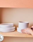 KARACA SERVICE DE TABLE EARTH COLLECTION MATTE GLAZE 55 PIECES