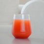 MULEX STYLE SET OF 6 SHORT RIBBED GLASSES 430ML