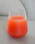 MULEX STYLE SET OF 6 SHORT RIBBED GLASSES 430ML