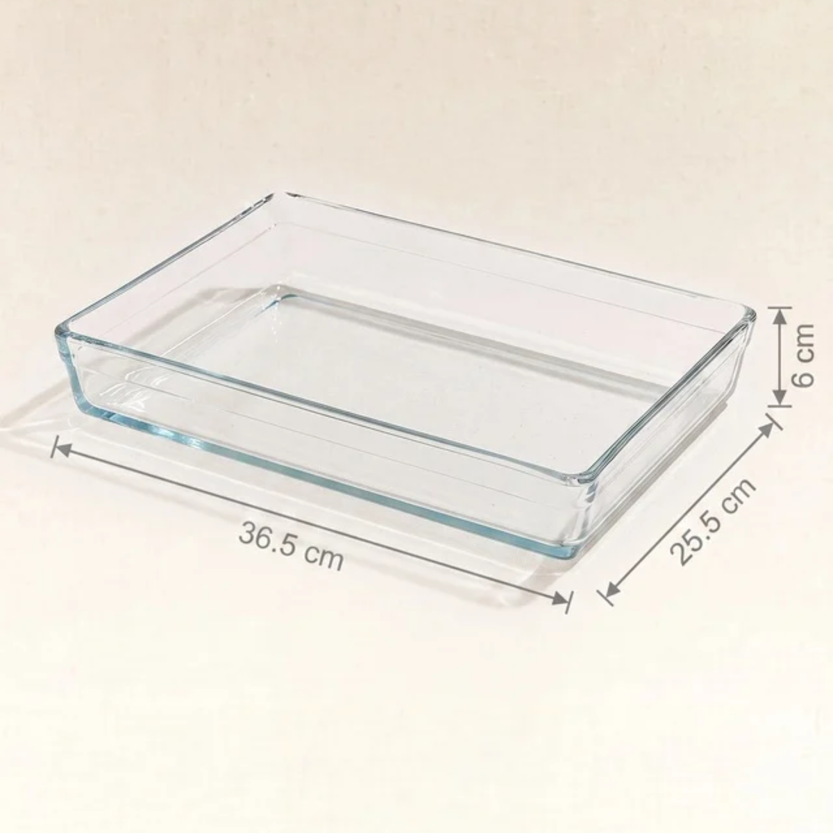 PASABAHCE BORCAM PLAT A FOUR RECTANGULAIRE | 36.5X25.5CM