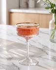 PASABAHCE ELYSIA GOLD VERRE A COCKTAIL SUR PIED | 260ML | 4 PIECES