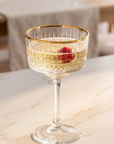 PASABAHCE ELYSIA GOLD VERRE A COCKTAIL SUR PIED | 260ML | 4 PIECES