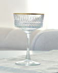 PASABAHCE ELYSIA GOLD STEMMED COCKTAIL GLASS 260ML
