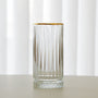 PASABAHCE ELYSIA GOLD GLASS SET 280ML