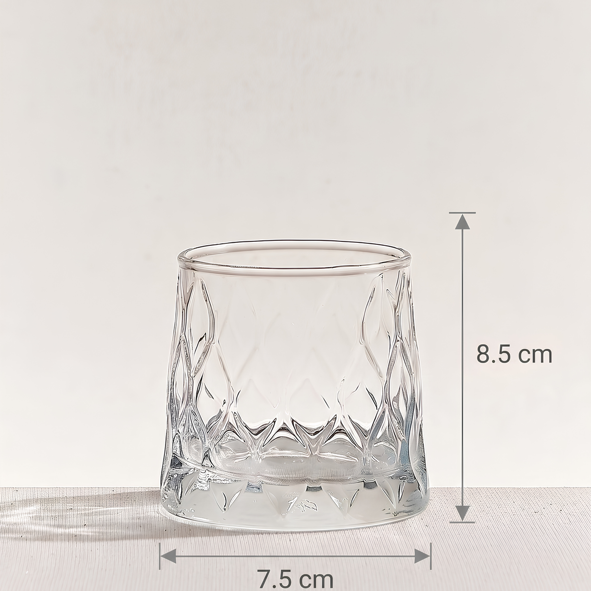 PASABAHCE LEAFY SET OF 4 GLASSES 300ML