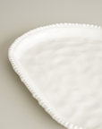 PLAT DE SERVICE OVALE PEARLY | 30CM