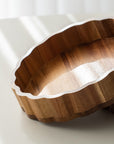 PLATEAU DECORATIF ACACIA BLOOM | 20CM | 25CM | 2 PIECES