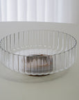 SALADIER EN VERRE & ACACIA DIA | 26CM