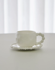SERVICE A ESPRESSO PEARLY BLANC | 100ML | 12PIECES | 6PERSONNES