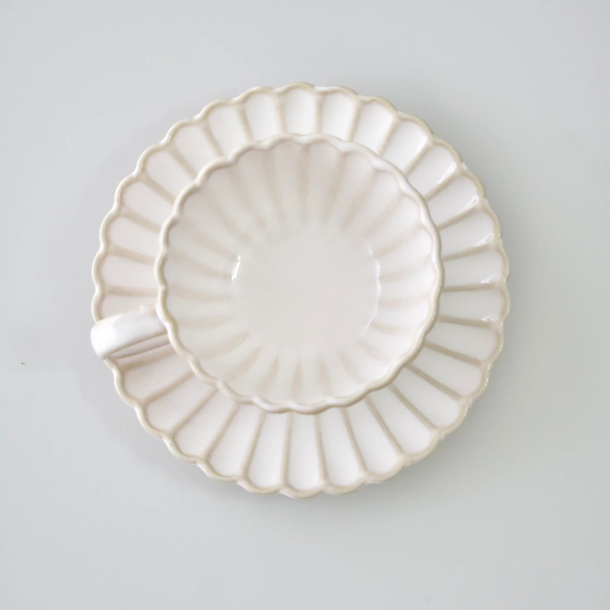 SERVICE A CAFE BLOOMY 220ML 12PIECES 6PERSONNES