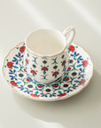 KARACA EBRULI COFFEE SET 12 PIECES 6 PEOPLE