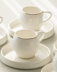 KARACA SUNSET COFFEE CUP SET 90ML FOR 6 PEOPLE