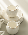 KARACA SUNSET COFFEE CUP SET 90ML FOR 6 PEOPLE