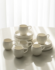 KARACA SUNSET COFFEE CUP SET 90ML FOR 6 PEOPLE