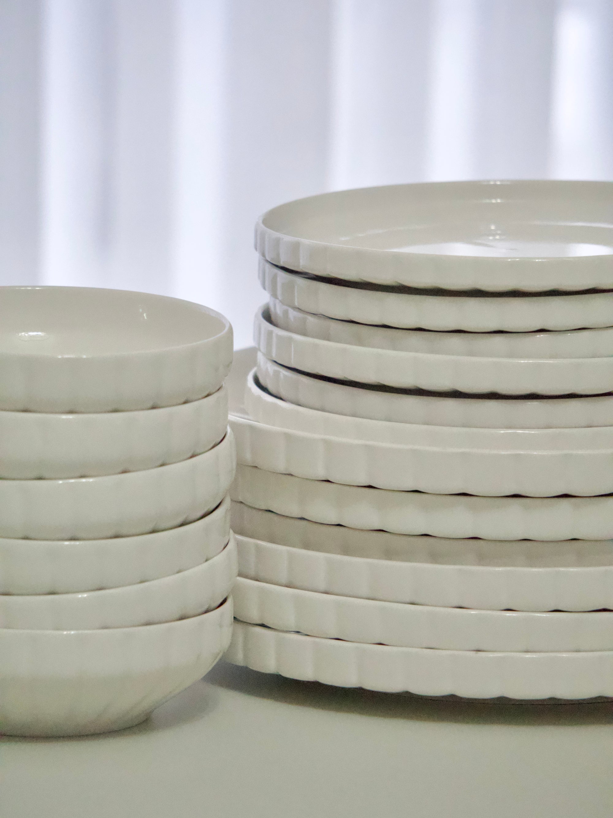 KARACA SERVICE DE TABLE BONE PUMPKIN 24 PIECES 6 PERSONNES