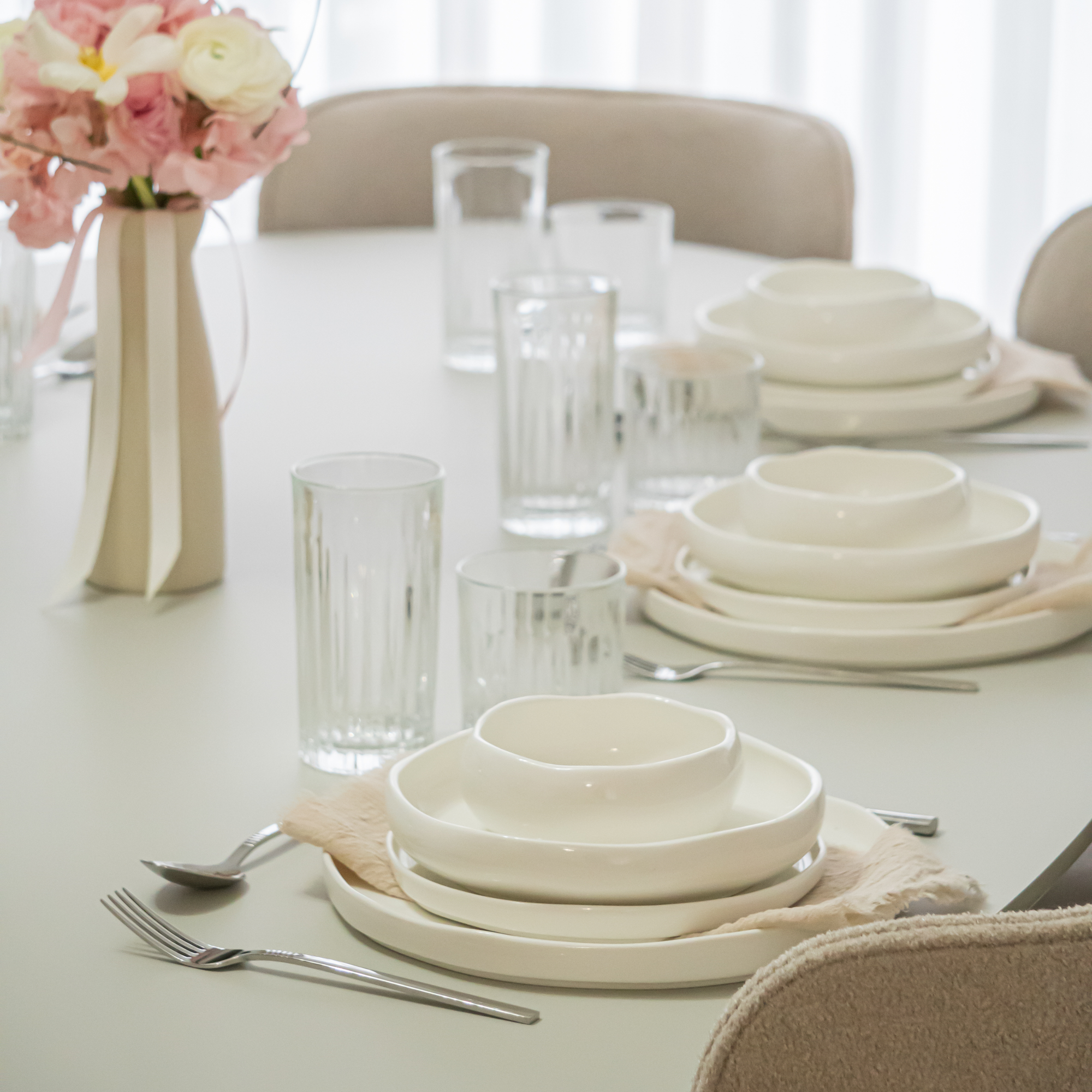 SERVICE DE TABLE DIVA | 24 PIECES | 6 PERSONNES