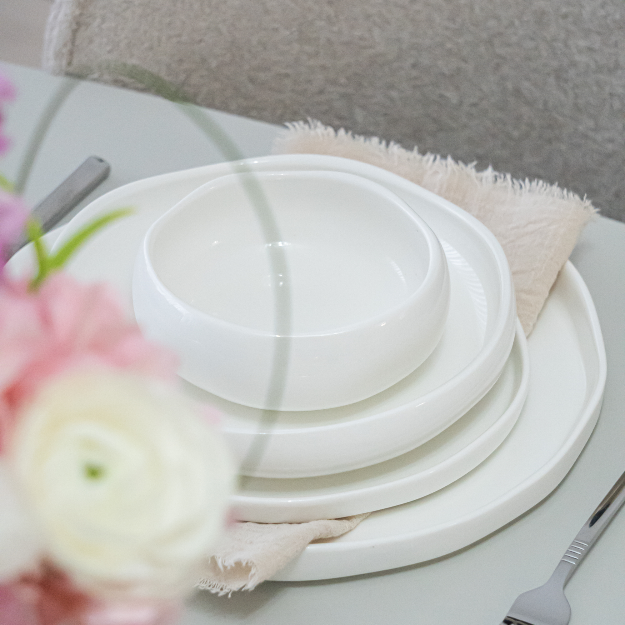 SERVICE DE TABLE DIVA | 24 PIECES | 6 PERSONNES