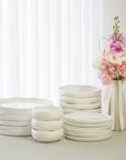 SERVICE DE TABLE DIVA | 24 PIECES | 6 PERSONNES