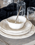 PEARLS BEIGE 24-PIECE DINNER SET FOR 6 PEOPLE