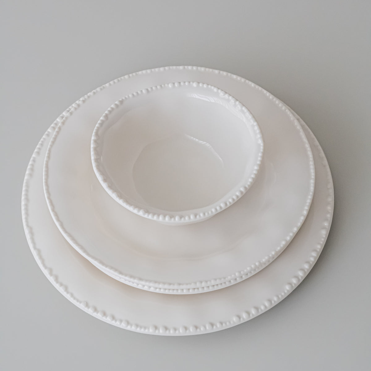SERVICE DE TABLE PEARLS BLANC | 27 PIECES | 6 PERSONNES