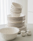 SERVICE DE TABLE PEARLS BLANC | 27 PIECES | 6 PERSONNES