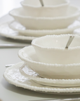 SERVICE DE TABLE PEARLY BLANC | 26 PIECES | 6 PERSONNES